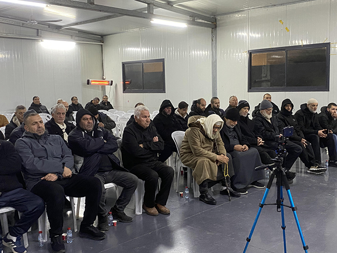 الشيخ علي الدنف ضيف اللقاء الثالث ضمن اسبوع الدعوة إستقبالاً لشهر رمضان في جلجولية 